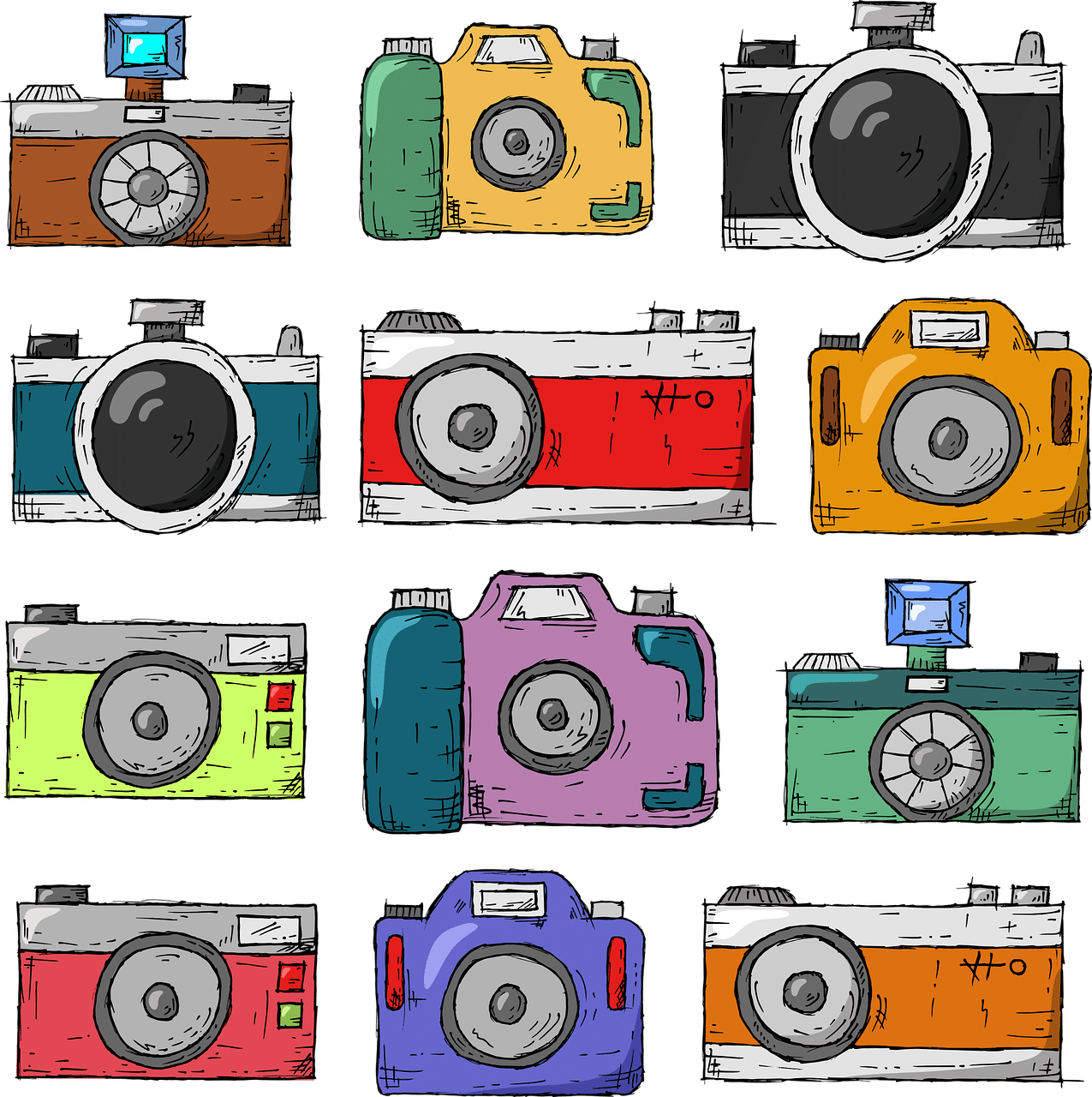 camera, hand drawn, old-4091991.jpg