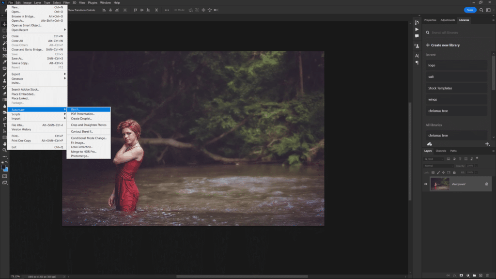 How to Resize Multiple Images in Photoshop