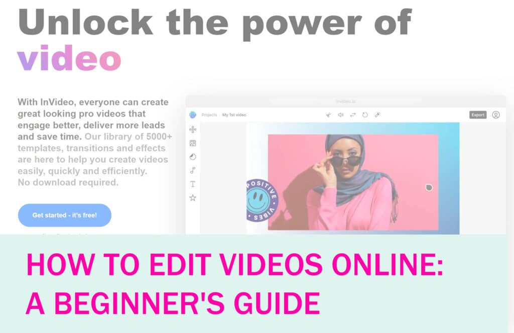 How To Edit Videos Online