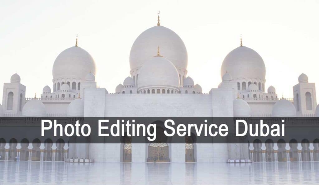 Photo Editing Service Dubai