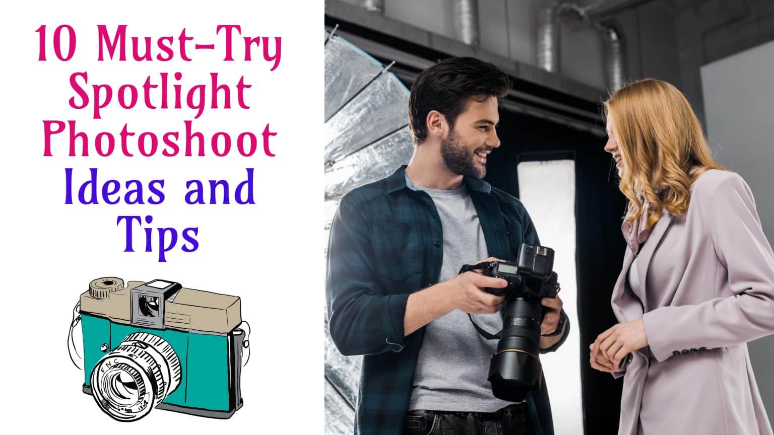 10 top-tier spotlight photoshoot tips and ideas for creating breathtaking shots.